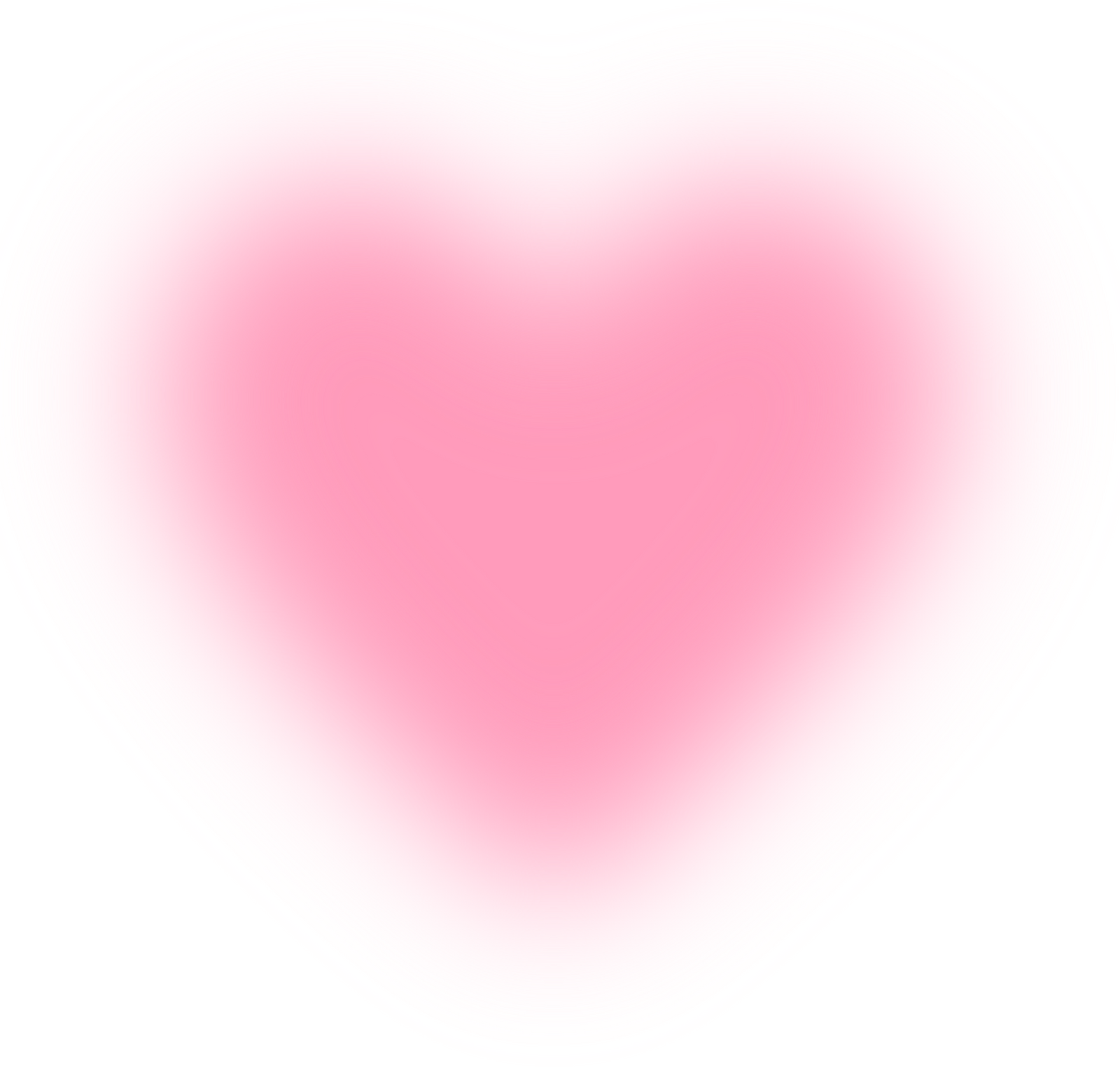 Pink Heart Gradient Blur