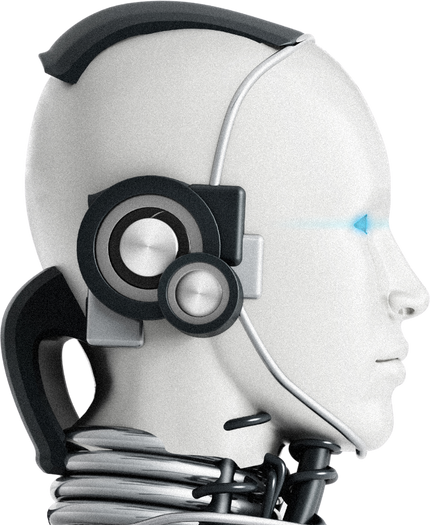 AI Robot Head