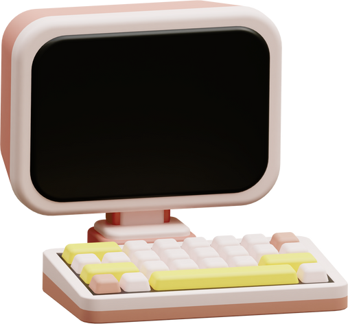 Computer 3D Illustration